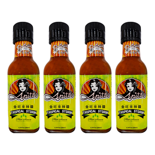 Anita's 安妮塔 金旺來鳳梨辣醬 酸甜微辣多重味覺 涼拌沾醬適用, 200ml, 4瓶