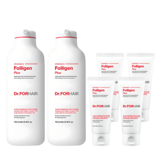 닥터포헤어 폴리젠 플러스 기능성 샴푸 750ml +100ml x 2p 세트, 2개