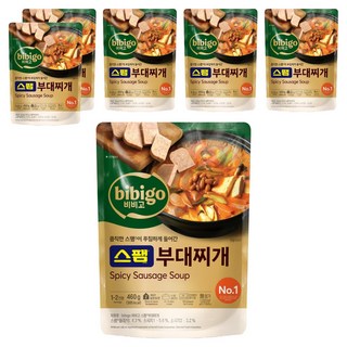 비비고 스팸 부대찌개, 460g, 6개