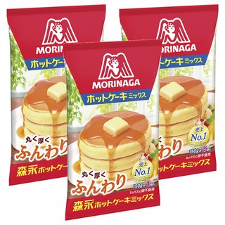 MORINAGA 森永 鬆餅粉, 600g, 3袋