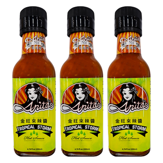 Anita's 安妮塔 金旺來鳳梨辣醬 全素, 200ml, 3瓶