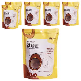 所長茶葉蛋 鐵滷蛋 原味, 240g, 6袋