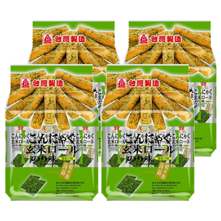 北田蒟蒻糙米捲海苔口味 富含膳食纖維 獨立包裝, 160g, 4袋