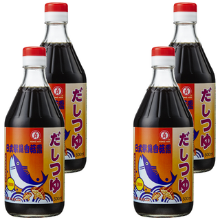 工研 日式柴魚香菇醬油露 500ml 2倍濃縮, 4瓶