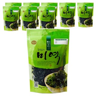 Badasori 即食海帶, 80g, 9包