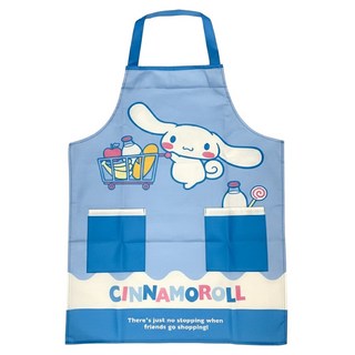 Sanrio 三麗鷗 大耳狗喜拿圍裙 採購時間 78 x 72cm, 大耳狗喜拿 採購時間 藍色, 1件