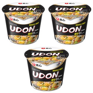 NONGSHIM 農心 天婦羅海鮮味烏龍麵, 111g, 3個