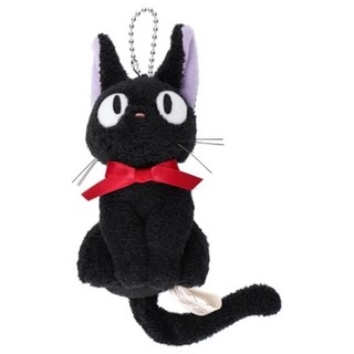 Sun Arrow 絨毛吊飾, 12cm, 魔女宅急便 KIKI 座 黑色, 1個