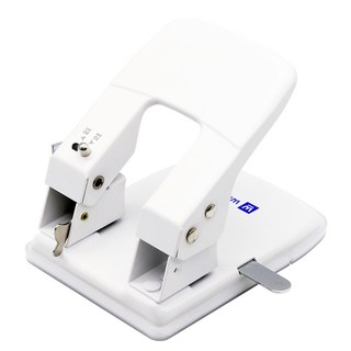 화신 423 70/80 겸용 2공 펀치, 무광화이트, 1개