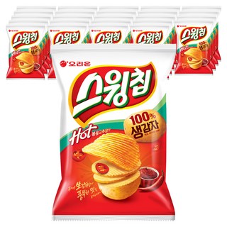 오리온 스윙칩 볶음고추장맛, 60g, 25개