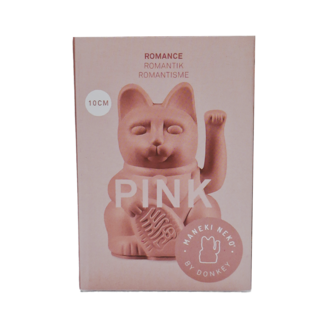 DONKEY 幸運繽紛招財貓 迷你款, 粉色 10cm