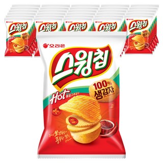 오리온 스윙칩 볶음고추장맛, 60g, 40개