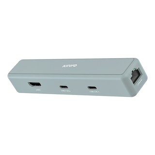 Kinyo 6合1多功能擴充座 KCR-518, 綠色, 1個