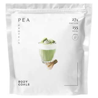 BODY GOALS 全素多效豌豆蛋白飲 PRO大包裝 靜岡抹茶, 1000g, 1包
