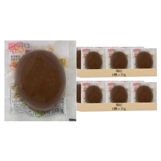 福記 日式滷蛋, 6顆, 2包