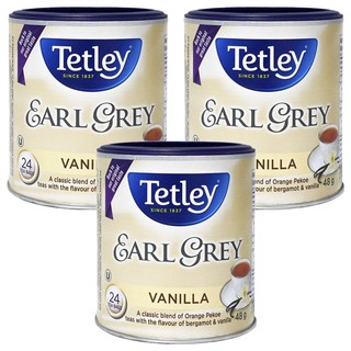 Tetley 泰特利 香草風味伯爵紅茶茶包, 2g, 24入, 3個