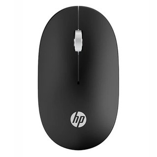 hp 惠普 無線靜音滑鼠, 黑色, S1500