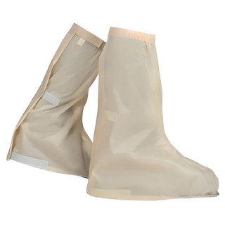 FAIRRAIN 飛銳 三度空間 速穿型高筒防雨鞋套, 奶茶杏