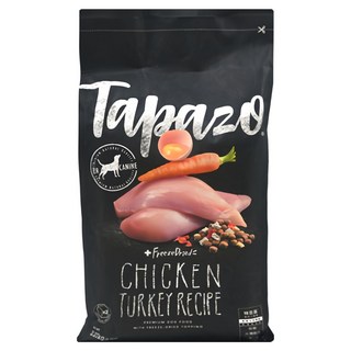 Tapazo 成犬 凍乾三重奏 高蛋白營養 Omega3&6, 低敏火雞配方, 2.27kg, 1袋