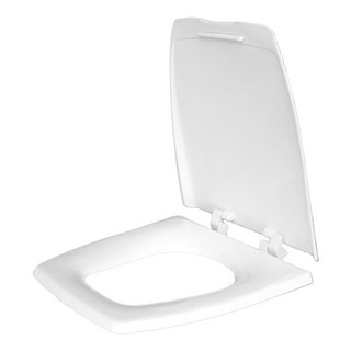 通用型單體方形馬桶蓋 耐衝擊 100%台灣製造, 白色, 1個