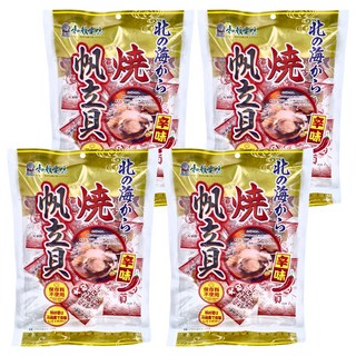 一榮 和顏愛味 辣味帆立貝, 90g, 4袋