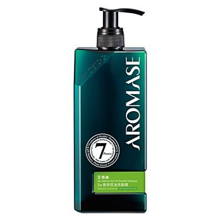AROMASE 艾瑪絲 5a高效控油洗髮精, 淨化調理頭皮, 無矽靈化學防腐劑, 台灣研發製造, 400ml, 1瓶