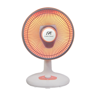 尚朋堂 碳素擺頭電暖器 SH-6030R，75度擺動，防傾倒安全開關