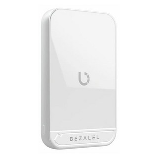BEZALEL 倍加能 Prelude X Magsafe 無線磁吸行動電源 雙面充電 Apple官方 MagSafe尺寸 多向支架, BZ1PX20, 白色