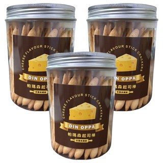 DIN OPPA 帕瑪森起司棒, 100g, 3罐