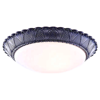 Honey Comb LED三色溫調色吸頂燈 12W C9624-BK 節能調光吸頂燈, 黑色