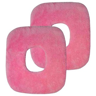 Nature's Farmer 方形超細纖維按摩枕, 粉紅色