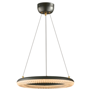 Camida 卡米達 貝爾LED36W三段變光調色餐廳吊燈, 3802/36W BK, 1個