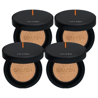 GRAFEN 男士氣墊粉餅 14g, 3號, 4顆
