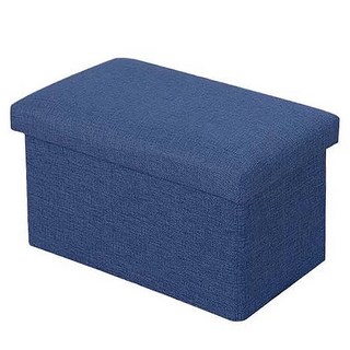BangJiaShi 幫家適 長方形收納椅 40 x 25 x 25cm, 1個, 深藍色