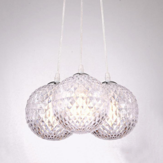 外銷產品複刻版餐吊燈 C8508-3P 30 x 16cm 100cm, 透明