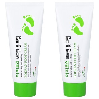 Atticos Bodeuran 柔嫩足霜 管狀, 100g, 2個