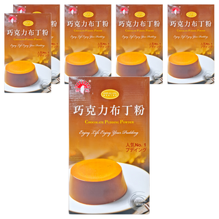 新光洋菜 巧克力布丁粉, 1kg, 6盒