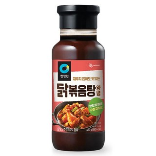 청정원 닭볶음탕 양념, 480g, 1개