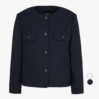 Olivia Lauren 女款圓領粗花呢夾克 VOCFU5M3311