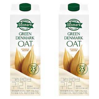 Denmark 燕麥奶, 2瓶, 950ml