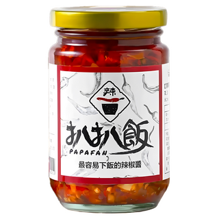 扒扒飯 雙椒醬 拌飯拌麵皆宜, 260g, 1罐