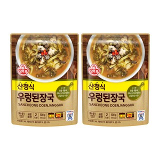 OTTOGI 不倒翁 大醬湯調理包, 500g, 2包