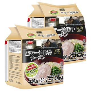 AceCOOK IPPIN 逸品 蒜香豚骨風味麵 80g, 8包