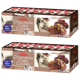 塔塔和巧克力餅乾 60 便士, 600g, 2個