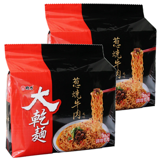 維力 大乾麵 蔥燒牛肉 95g, 10包