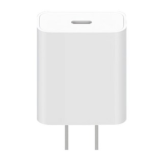小米 20W 快速充電器 Type-C版, 智慧兼容, 高安全性, 小巧便攜, 國際旅行, 白色, 1個