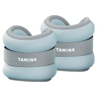 Tamina 手腕腳踝沙袋負重帶 2入, 藍色, 500g