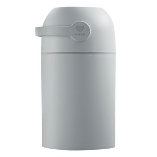 UMEE除臭尿布桶 灰 10L 簡約時尚 單手操作