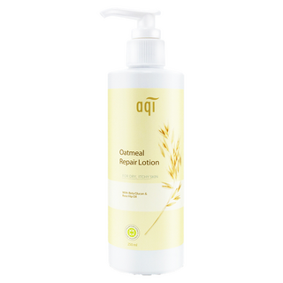 aqi 雅葵 燕麥玫瑰果油護膚乳液，適用於乾燥和發癢的皮膚，250ml, 1瓶