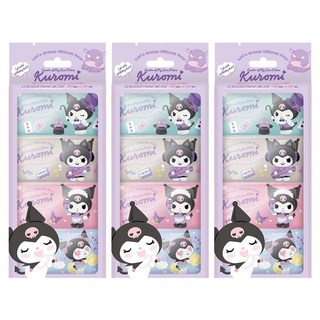 KUROMI 酷洛米 20週年版超迷你純水柔濕巾, 8包, 3袋